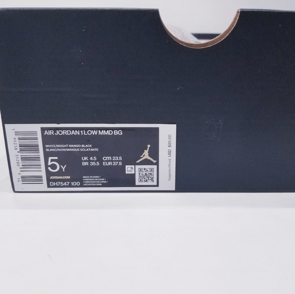 Nike Air Jordan 1 Low MMD BG Grid - Picture 6 of 6